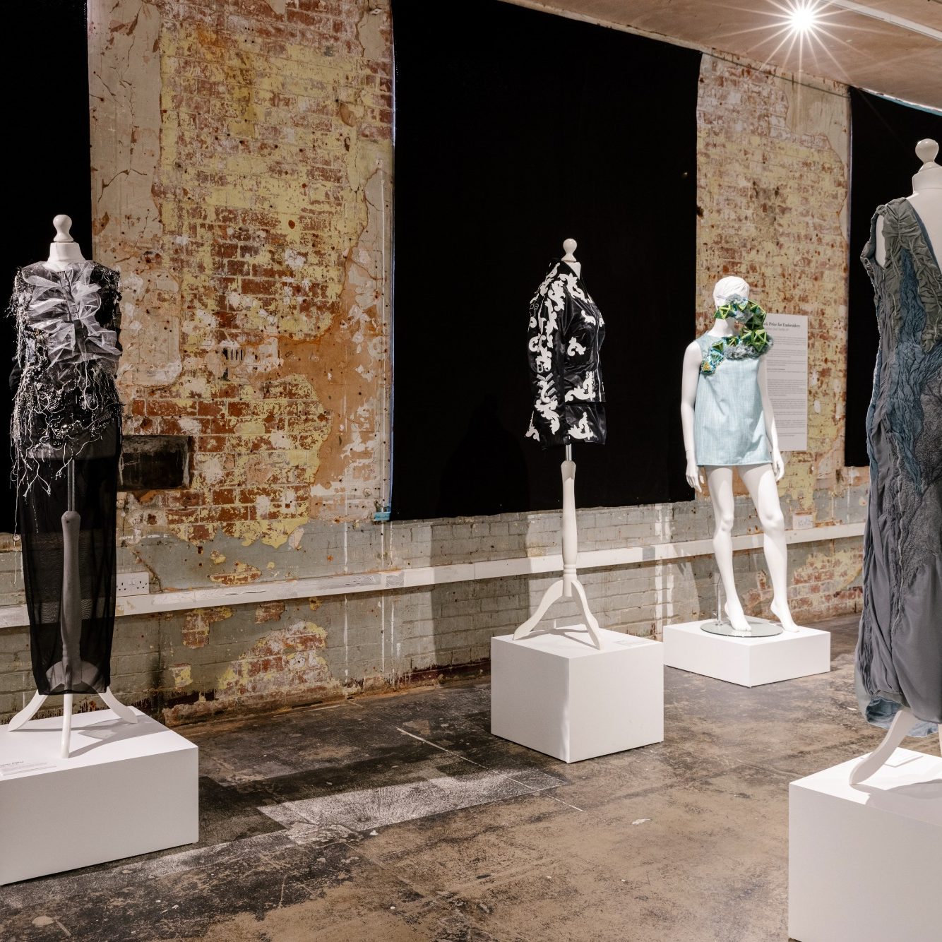 Blackout drape hire London blackout drape for a London exhibition